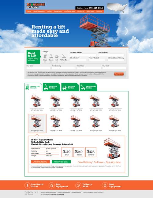 Discount Lift Rentals