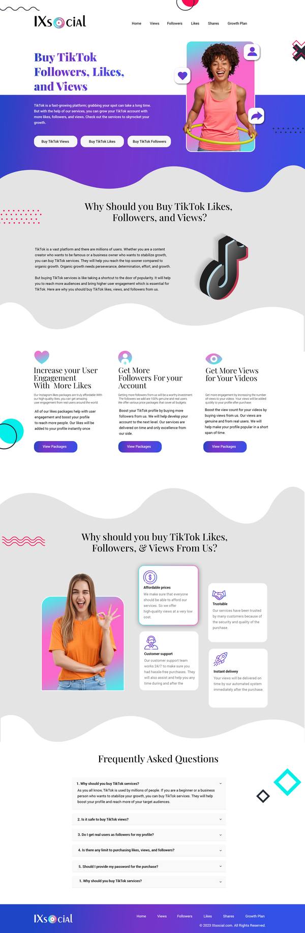 Social Growth Platform
